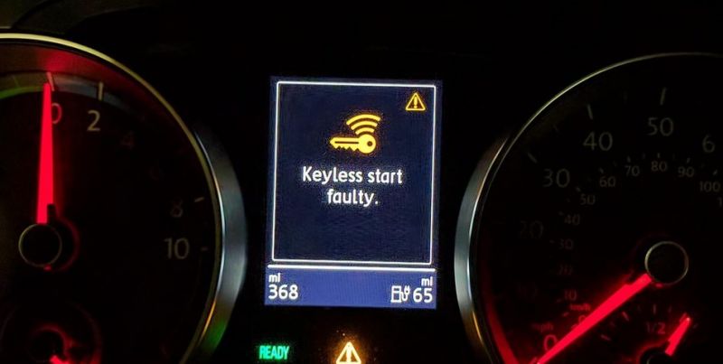 "Error Keyless System" in Your Volkswagen