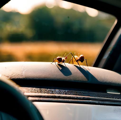 Ants Get Inside a Car