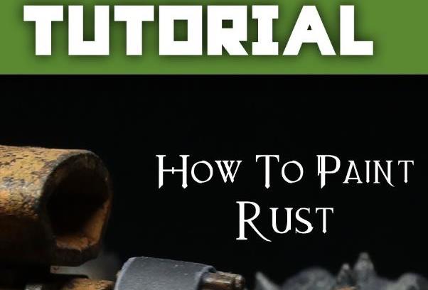 How to paint rust