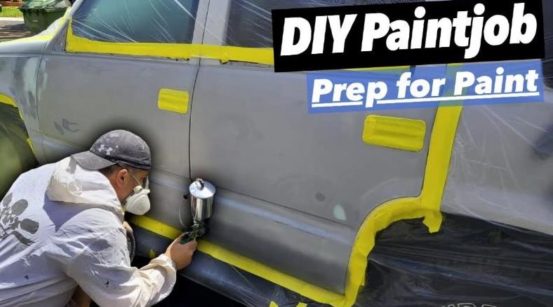 Prepping a Car Before Painting