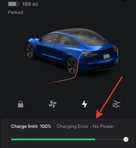 Tesla Charging Error No Power