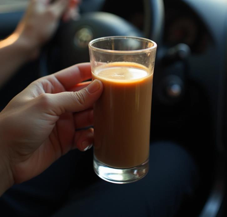 Toyota coffee cup warning