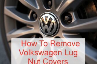 How to Remove VW Lug Nut Covers Without Tool