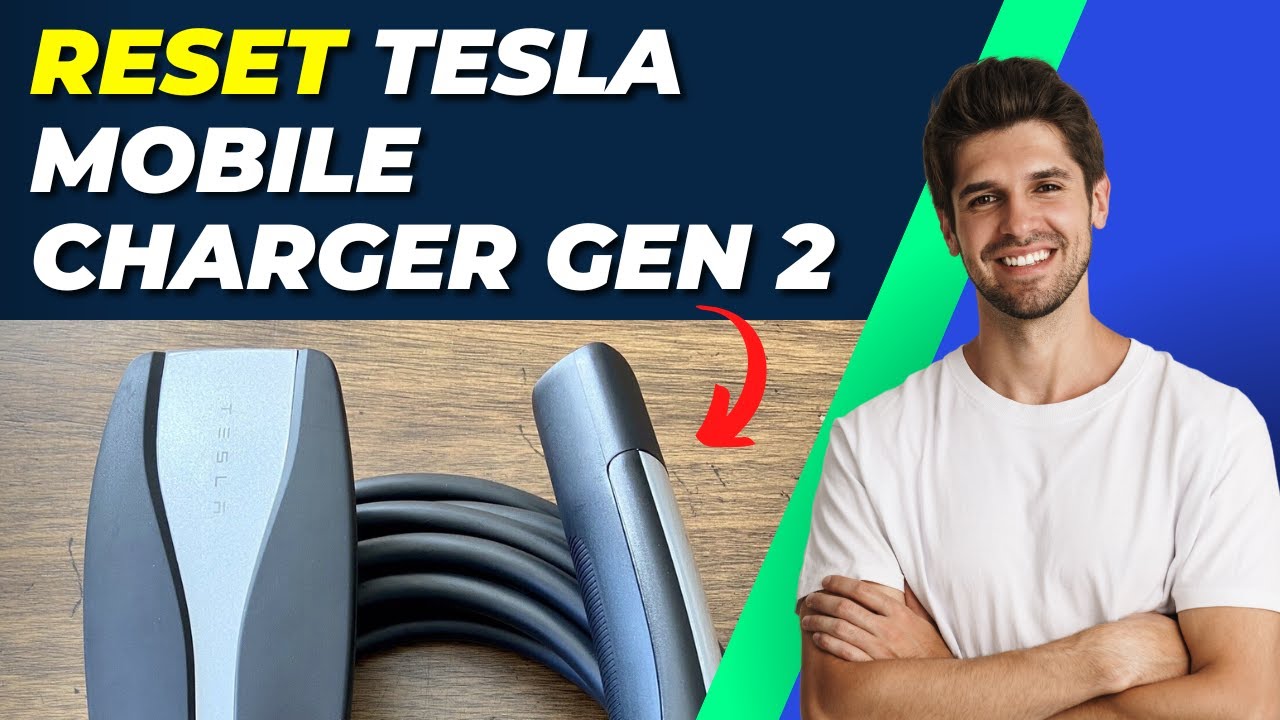 How to reset Tesla Mobile Connector Gen 2 button location