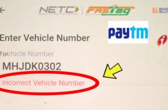 FASTag app showing vehicle number not updated error